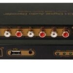 Dekoder/konwerter dźwięku cyfrowego SPDIF/Coaxial Dolby AC3/DTS na analogowy 5.1-kanałowy z USB do Multi-Media odtwarzaczem-0