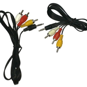 Audio/Video Cable Jack 3.5mm - 3 x RCA short 1m-0