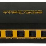 SPDIF switcher splitter 4x2-0