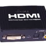 DVI to HDMI converter   DVI+SPDIF input convert to one HDMI+SPDIF-0