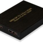 Mini DP to 2 Port HDMI convert splitter -0