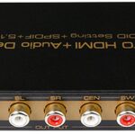 HDMI to HDMI + Audio AC3 DTS to 5.1 Decoder-0