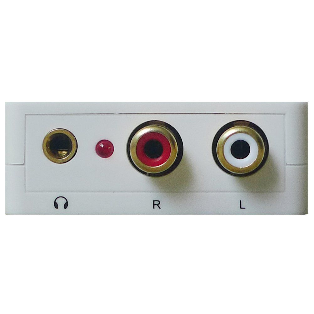 Digital SPDIF/Coaxial to Analog RCA Stereo Audio Converter HDA-2MB-6474 Digital SPDIF/Coaxial to Analog RCA Stereo Audio Converter HDA-2MB-6474