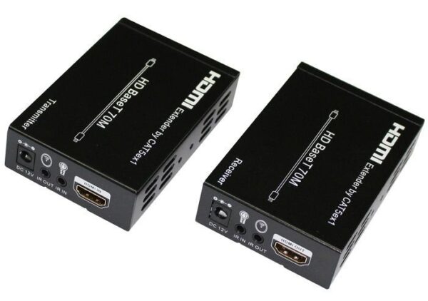 HDBaseT HDMI Extender over single 100m CAT6) with IR-0