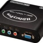 2HDMI to Component/VGA+Audio/Optical Converter-0
