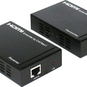 HDMI Extender over single 100m CAT6 (TCP/IP) with IR-0
