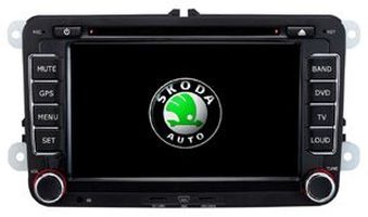 Android DVD мультимедиа система с GPS ZDX-7032 for SKODA OCTAVIA II 2005-2010 OCTAVIA III 2005-2010 FABIA 2005-2010 SUPERB 2005-2009-0