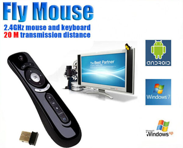 Беспроводная мышь-пульт-джойстик Fly Air Mouse T2 AF100 2.4G-0