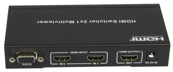 HDMI Switcher 2X1 multi-viewer Full HD Audio HDCP HDV-821PR-6993