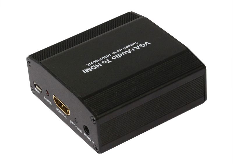 Конвертер VGA на HDMI + Audio (RL или SPDIF) до Full HD 1080p-0