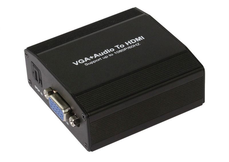 Converter VGA to HDMI + Audio (RL or SPDIF) up to Full HD 1080P-7081
