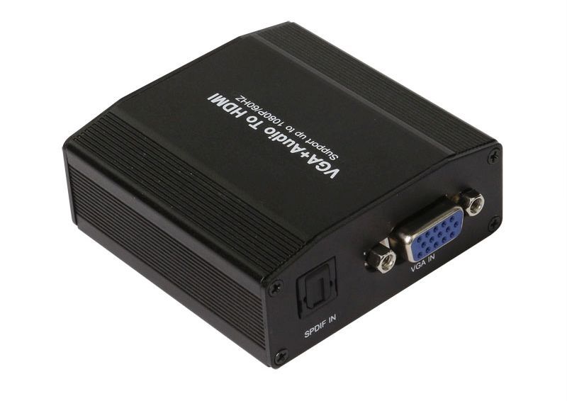 Converter VGA to HDMI + Audio (RL or SPDIF) up to Full HD 1080P-7079