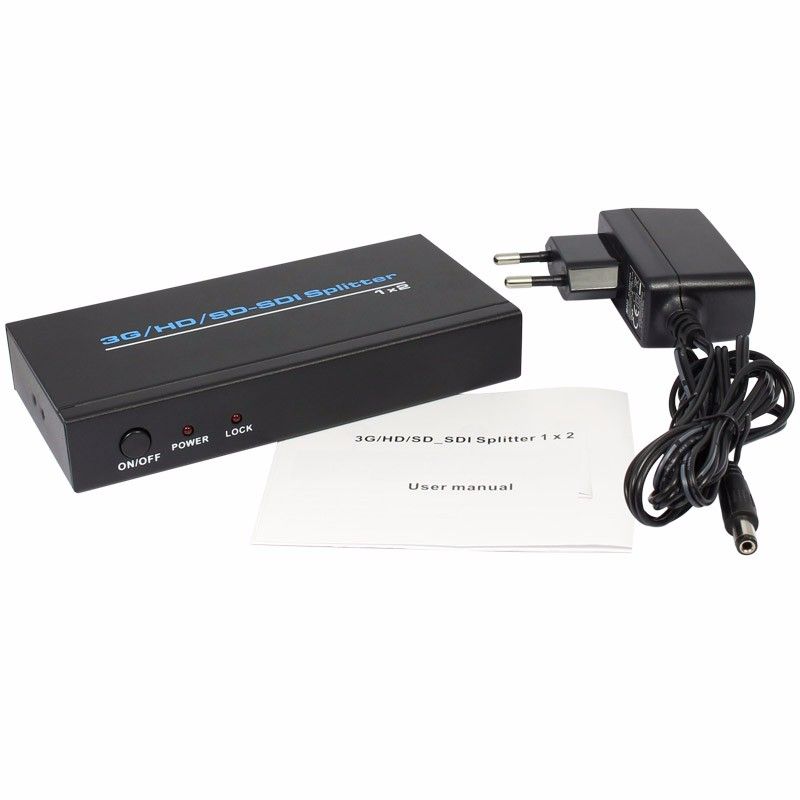 Splitter SDI 1x2 SDI, support SD-SDI / HD-SDI / 3G-SDI-7086 Splitter SDI 1x2 SDI, support SD-SDI / HD-SDI / 3G-SDI-7086
