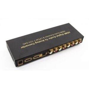 Coverter HDMI to HDMI digital audio to analog LPCM 7.1CH DAC-0
