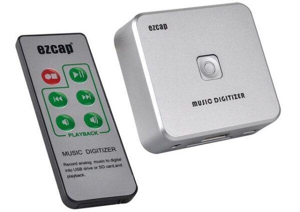 Ezcap 241 Music Digitizer Converter Audio Recorder, Analog to U Disk / SD Card / MP3 player, No Computer Required -0