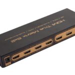 Матрица HDMI 6x2 EDID ARC PIP 1.4V 3D 4K Audio 5.1-0