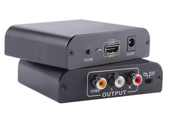 Converter HDMI to AV Composite Full HD-0