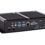 Промышленный безвентиляторный мини-ПК Intel i3 8/128G SSD VGA HDMI RS232-0
