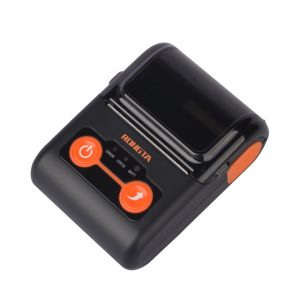 Мобільний принтер Rongta RPP02B, BT, USB, чорний-0