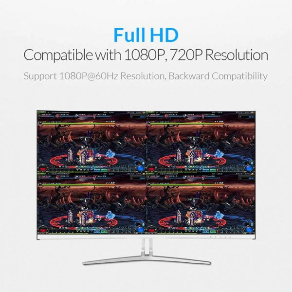HDMI Quad Multi-Viewer Wiistar 4x1 1080p 3D for PS4 PC STB DVD Security Camera-9410