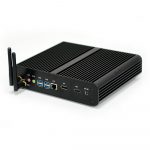 Przemysłowy bezwentylatorowy komputer, HTPC, mini PC, Nettop V7 Intel Core ™ i7-10510 DDR4 mSATA HDMI DP-0